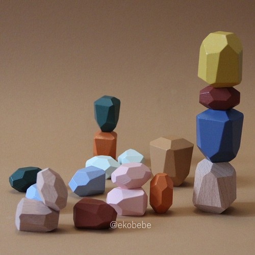 Montessori Wooden Balance Blocks