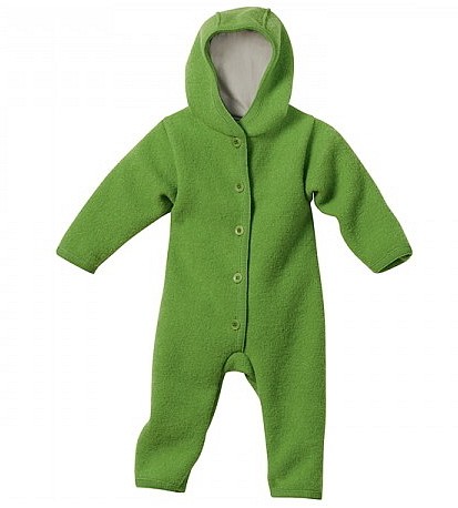 Disana Boiled Wool Overall Green
