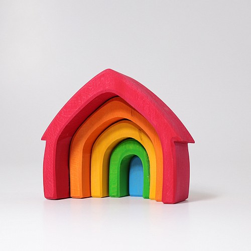 Grimms Wooden Colorful House