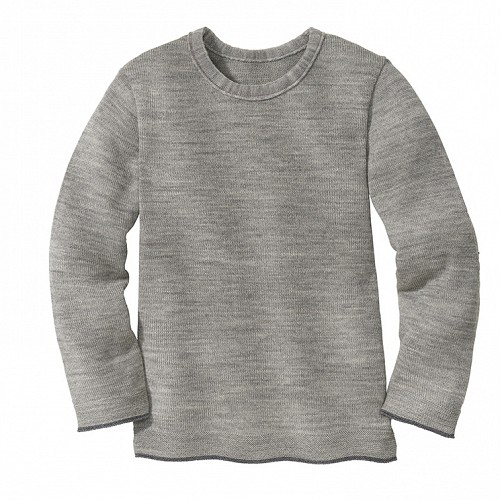 Disana Wool Knitted Jumper - Grey