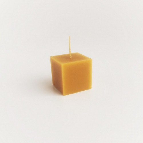 Beeswax Candle - Cube