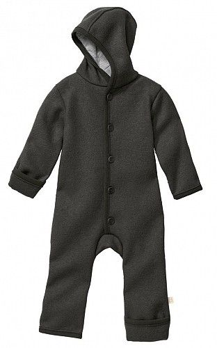 Disana Boiled Wool Overall - Anthracite