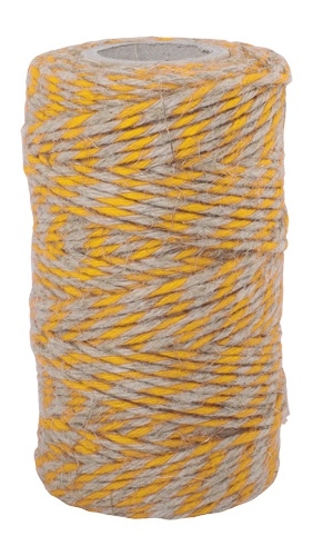 Traditional Flax Yarn - Yellow