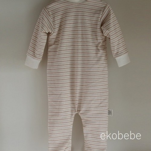 Warm Baby Overall Organic Cotton - Nature