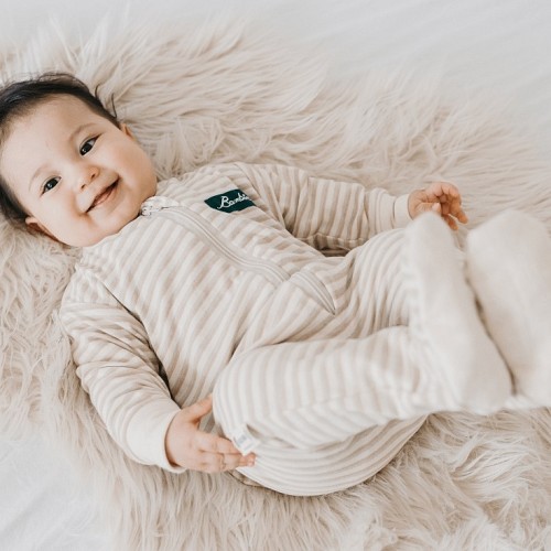 Warm Baby Overall Organic Cotton - Natural