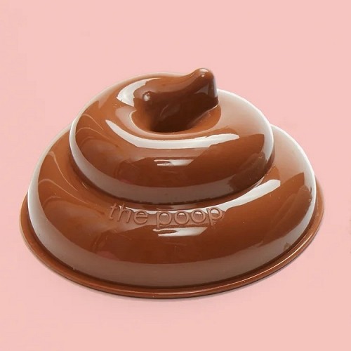 The Poop - Sand Mold Shape Chocolate Brown