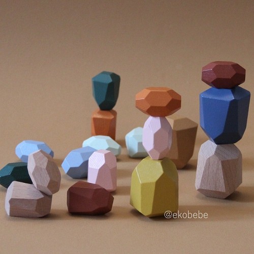 Montessori Wooden Balance Blocks