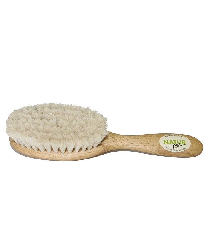 Soft Baby Hair Brush Beech Wood - Newborn | Shop Online