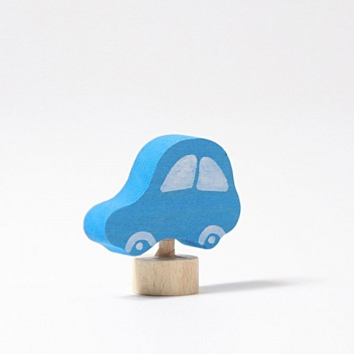 Grimms Decorative Figure Blue Car