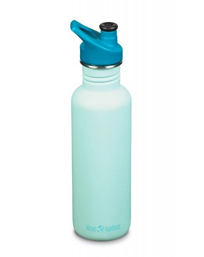 Klean Kanteen Klasiskā Tērauda Ūdens Pudele 800 ml - Blue Tint