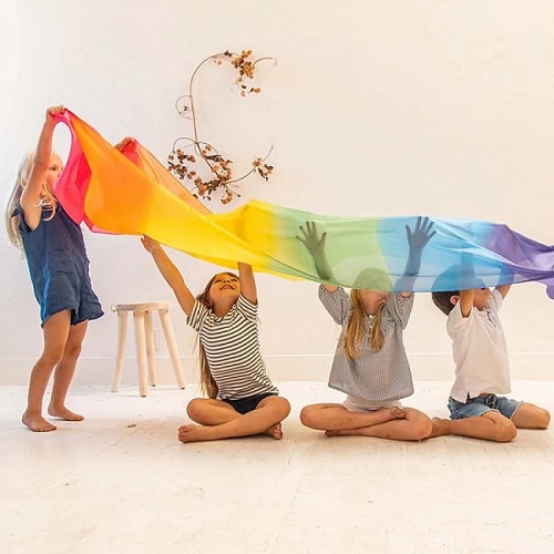 GIANT Rainbow Playsilk by Sarah`s Silks
