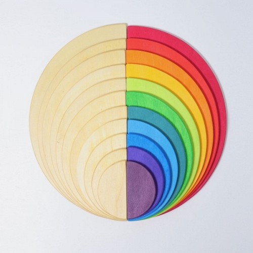 Grimms Rainbow Semi Circles - Rainbow Colors
