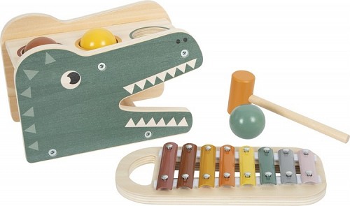 Rotaļlieta Sitamais Ksilofons - Dinozaurs