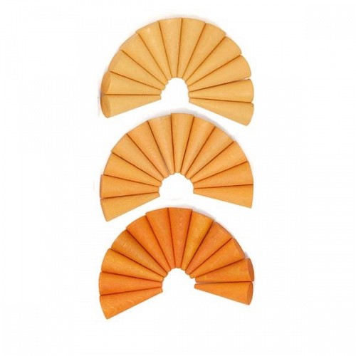 Grapat Mandala - Orange Cone