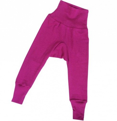 Cosilana Wool Silk Baby Trousers - Pink