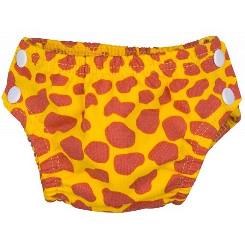 Washable Re-Usable Baby Swim Nappy - Leopard
