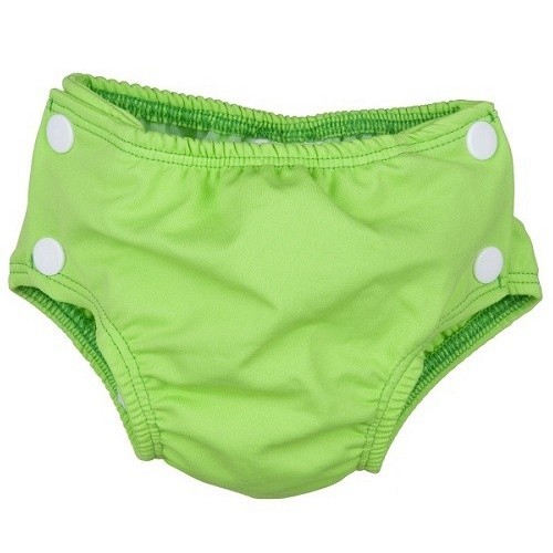 Washable Re-Usable Baby Swim Nappy - Green