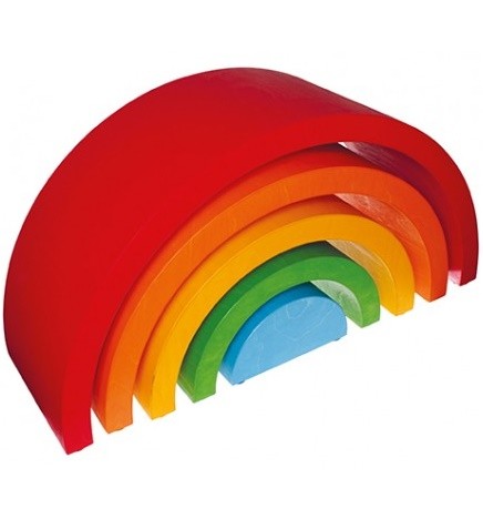 Wooden Rainbow For Playtime