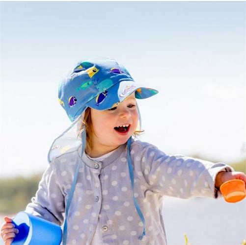 Pickapooh - Bērnu Vasaras Cepure - ar Zivtiņām