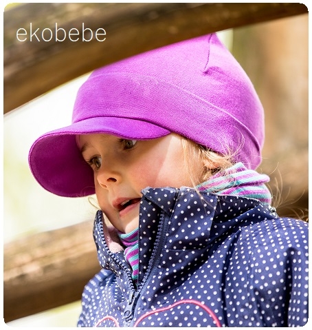 Pickapooh Bērnu Cepure ar nagu lillā krāsā