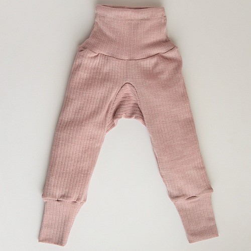 Cosilana Wool Silk Cotton Pants - Pink