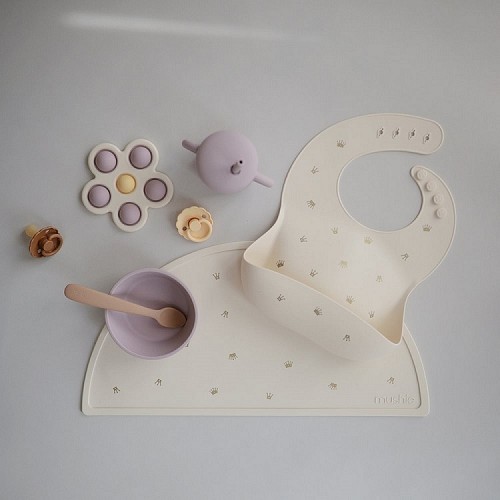 Mushie Silicone Place Mat - Crowns