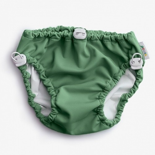 Swim Diaper Baby Swimwear with Drawstring - Green