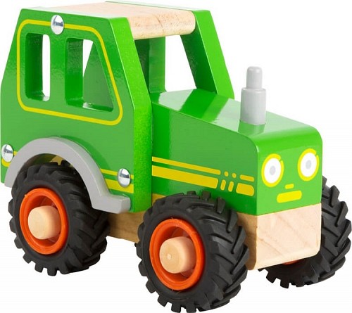 Rotaļlieta Koka Traktors