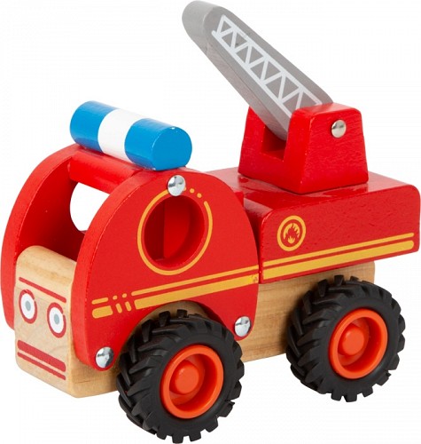 Wooden Kids Toy Fire Truck