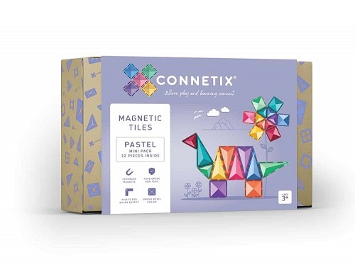 Connetix Magnētiskie Klucīši - Pastel Mini Pack
