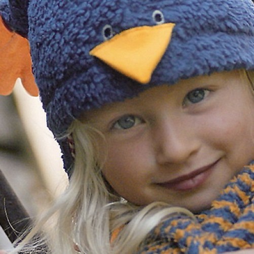 Bērnu cepure Auguste Zila Krāsā