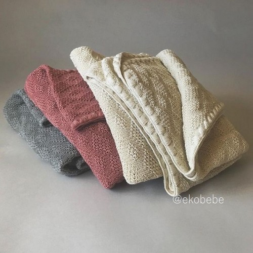 Disana Wool Baby Blanket - Natural