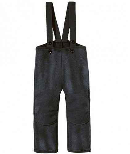 Disana Boiled Wool Trousers - Anthracite