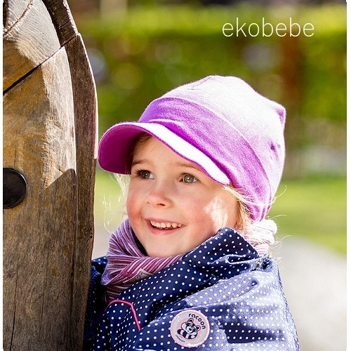 Pickapooh Bērnu Cepure ar nagu lillā krāsā