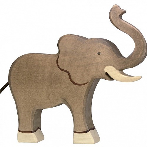 Holztiger Large Wooden Elephant