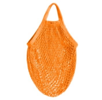 String Bag Organic Cotton - Orange