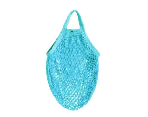 String Bag Organic Cotton - Light Blue