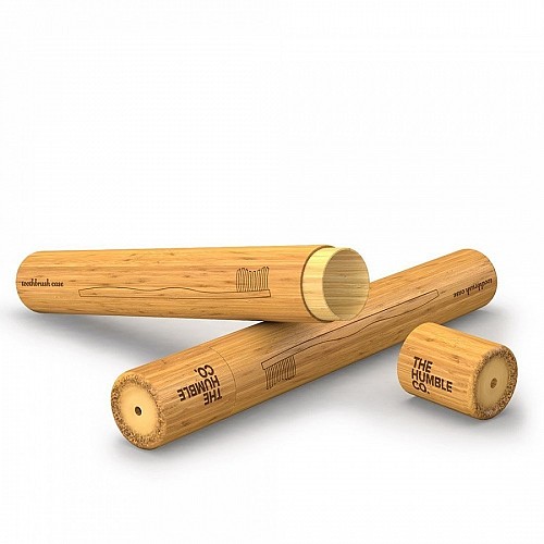 Bamboo Case for Kids Toothbrushes
