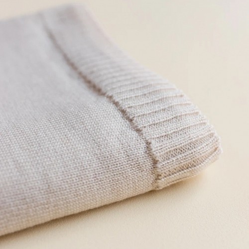 HVID Merino Woollen Baby Blanket - Didi Off White