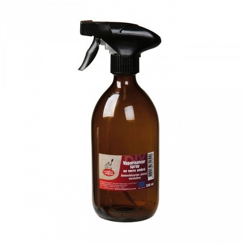 Glass Spray Bottle 500 ml Amber