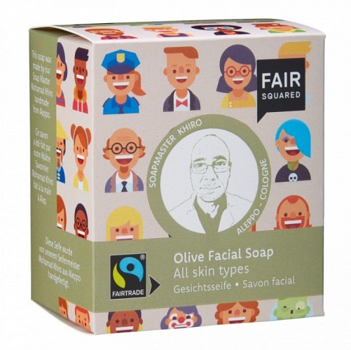 Fair Squared Olive Facial Soap All Skin Types 2x80gr.