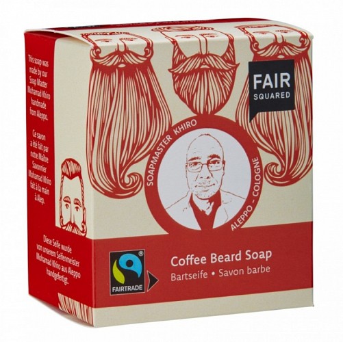 Fair Squared Beard Soap Coffee 2x80g.