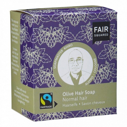 Fair Squared Olive Hair Soap Normal Hair 2x80g.