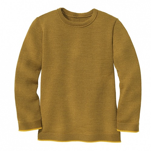 Disana Wool Knitted Jumper - Gold