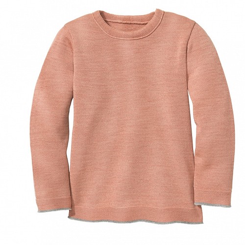 Disana Wool Knitted Jumper - Rose