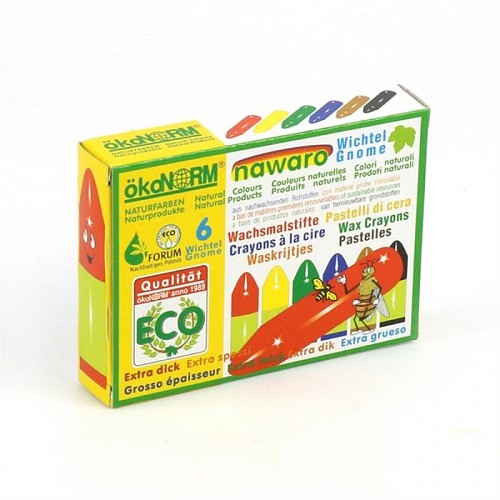 Okonorm Wax Crayons Nawaro - 6 colors