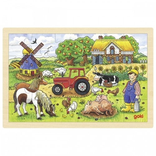 Wooden Farm Puzzle
