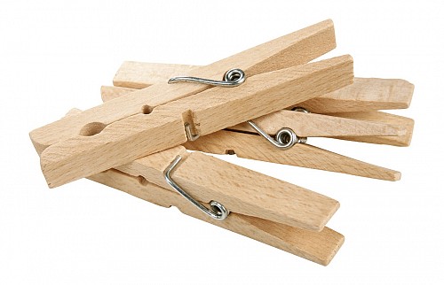 EXTRA LARGE Wooden Clothes Pegs