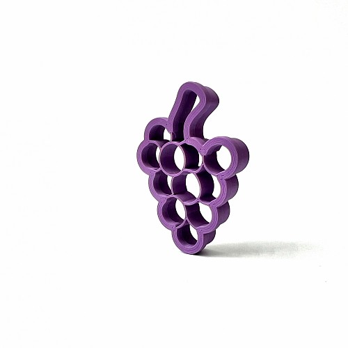 Play Dough Stamp Cookie Cutter - Grapes