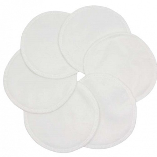 Imse Vimse Reusable Stay Dry Nursing Pads - White